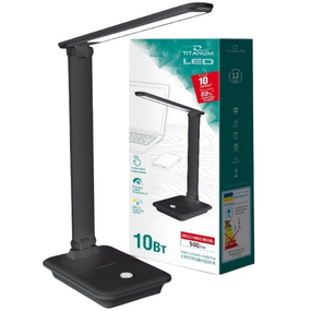 Лампа настільна LED 10W 3000-6500К 220V TLTF-009B Titanum