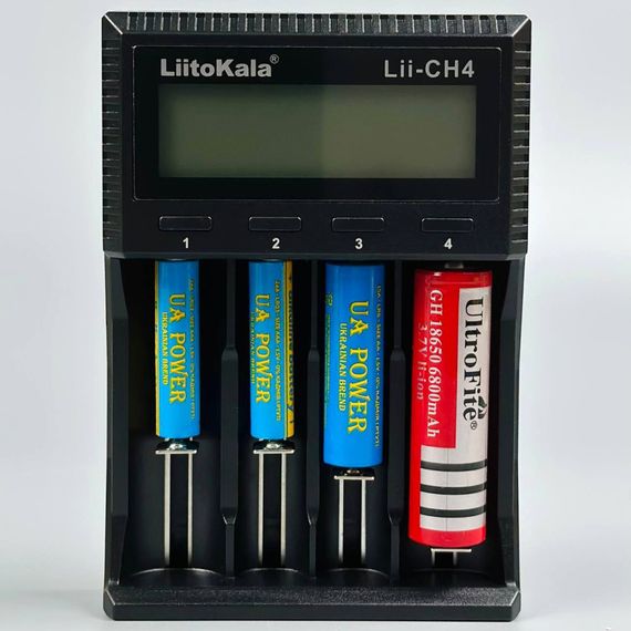 Універсальний зарядний пристрій LiitoKala 5V 2A на 4 канали Lii-CH4 (46668-LiitoKala Lii-CH4_405) | Зображення 7