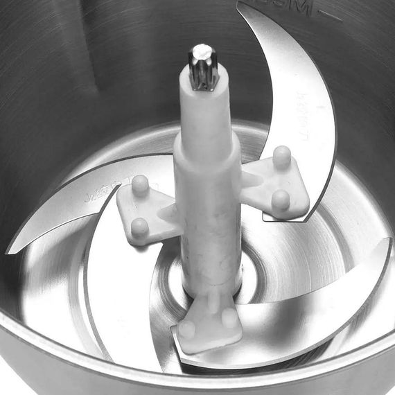 Кухонний подрібнювач на 3л, 1000Вт, RAF R 7030, Рожевий / Комбайн з нержавіючої сталі / Блендер з чашею | Зображення 2