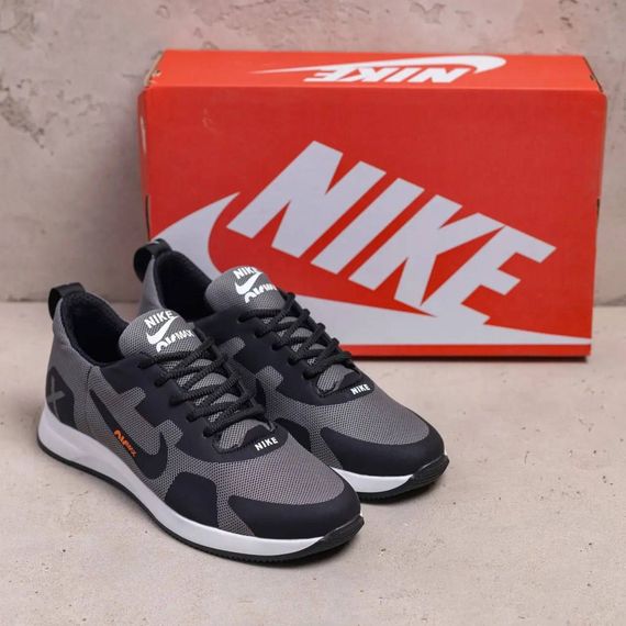 Літні кросівки Nike колір сірій/чорний | Зображення 7