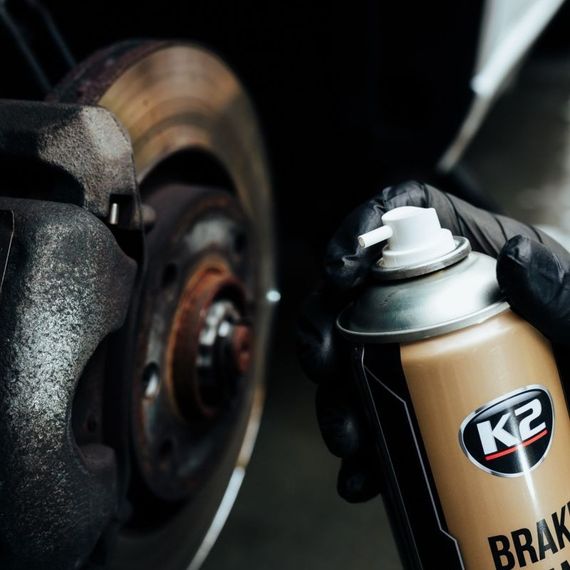 Очиститель для тормозной системы K2 Brake Cleaner аэрозоль 600 мл (W105) | Зображення 2