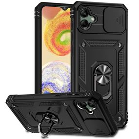 Ударостійкий чохол Camshield Serge Ring для Samsung Galaxy A04e, Чорний