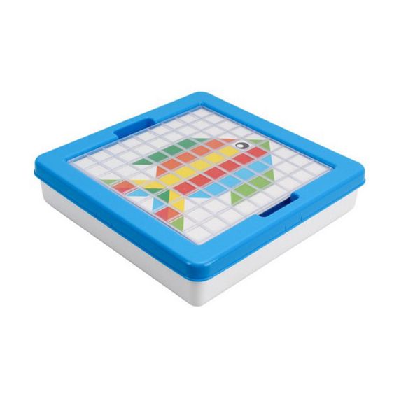 Детский развивающий набор "Мозаика" 2215TXK 125 фишек, 6 шаблонов | Зображення 3