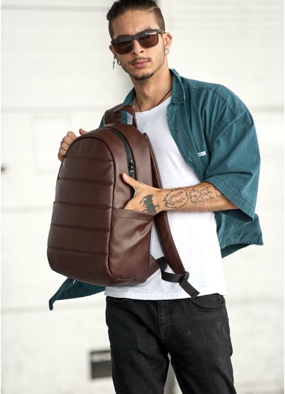 Чоловічий рюкзак Sambag ZARD LRT шоколадний 46 х 28 х 13 см (25088020m) | Зображення 5