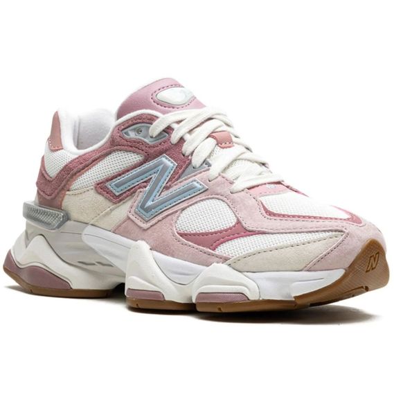 Кросівки жіночі весна-літо New Balance колір білий сірий рожевий | Зображення 2