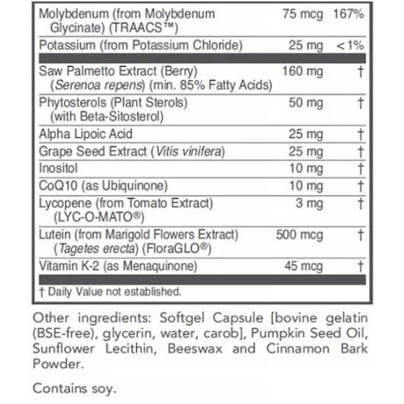 Витаминно-минеральный комплекс для мужчин Protocol for Life Balance Ortho Multi For Men 90 Softgels | Зображення 3