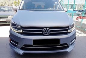 Передня Lip накладка DPT (Під фарбування) для Volkswagen Caddy 2015-2020 рр