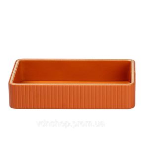 Салфетница на стол из эко-кожи 25 х 15.5 х 5 см Коричневый HP9900BR