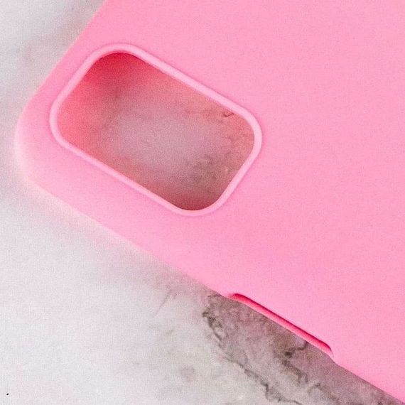 Чохол Candy Silicone для Oppo A96 колір Рожевий | Зображення 3