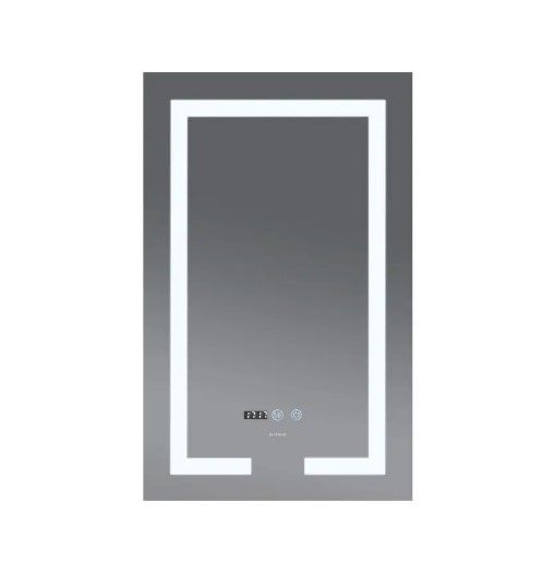 Дзеркало Mixxus ARD MR06-60x80 з LED Touch, Anti-fog, димером, регулюванням яскравості, годинником (MI6929) | Зображення 7