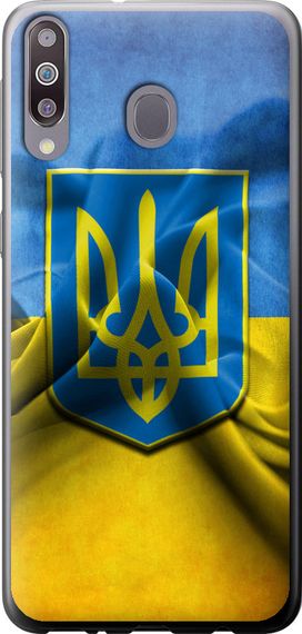 Чехол на Samsung Galaxy A40s A3050 Флаг и герб Украины 1 "375u-2058-17620"