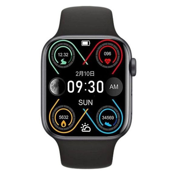 Розумний смарт годинник Smart Watch I7 PRO MAX з голосовим викликом тонометр пульсометр оксиметр. LJ-855 Колір: чорний | Зображення 3