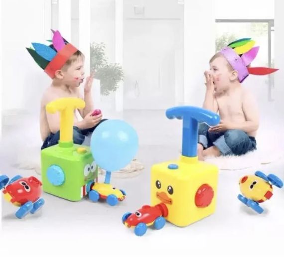 Аэромобиль машинка с шариком, Aerodynamics Reaction FORCE Principle | Зображення 2