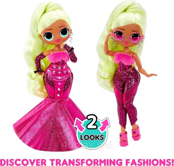 Лялька ЛОЛ Сюрприз ОМГ Леді Діва із аксесуарами LOL Surprise OMG Lady Diva Fashion Doll | Зображення 2