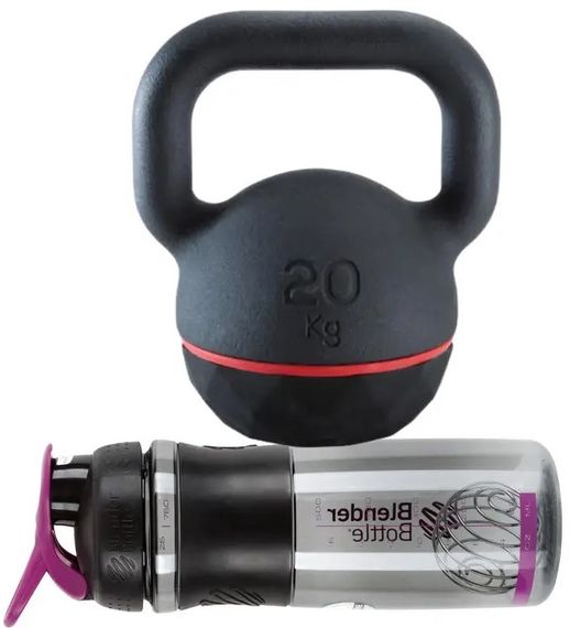 Шейкер спортивний BlenderBottle SportMixer Flip 20oz/590 мл Black/Teal (SM 20oz Black/Teal) | Зображення 8