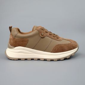 Кросівки жіночі шкіряні 589626 Бежеві руді  37 38 39 40 41 42