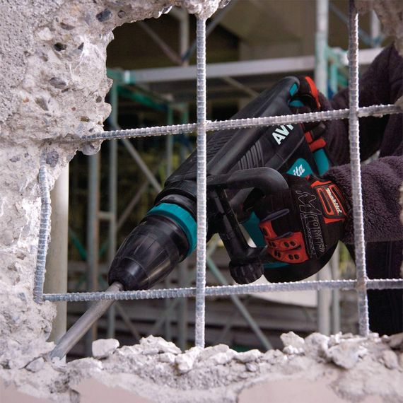 Молоток відбійний мережевий Makita HM1213C (18.6 Дж, 950-1900 хв-1, 1510 Вт, SDS-MAX, AVT, 10.8 кг) | Зображення 5