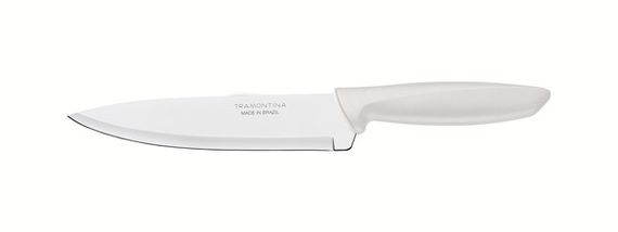 Ніж шеф кухаря Tramontina Plenus light grey 23426/137 17.8 см