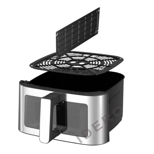 Фритюрниця з сенсорним управлінням на два тени Zepline ZP-211, 14 літрів, 4000 Вт, подвійне відділення, швидке нагрівання (46142-ZP-211_2999)