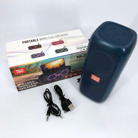 Беспроводная портативная колонка с ремешком TG333, Беспроводная колонка переносная громкая AR-24 | Зображення 8