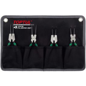 Автомобильный съемник Toptul стопорных колец 4шт. (в чехле) (GPAQ0401)
