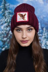 Шапка «Freedom» (6033-5) бордовый