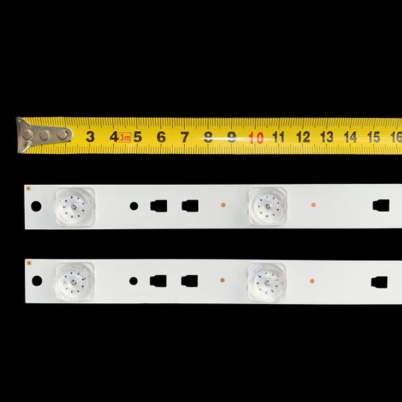 LED підсвітка TV Kivi 49-50" 483mm 6-led 3V LED49D6-03(A) LED50D06-ZC14AG-03 FD4951A-LU 30349006203 1шт. | Зображення 5