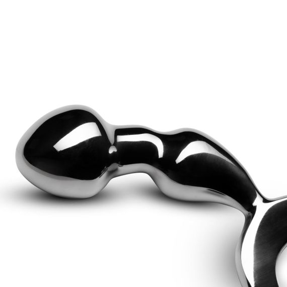 Анальна пробка Sinner Gear Unbendable — Drang Fun Metal Anal Plug Sex Aura | Зображення 3