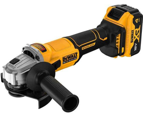 Шліфмашина кутова-болгарка DeWALT акумуляторна безщіткова з АКБ та ЗП DCG407M1T | Зображення 4