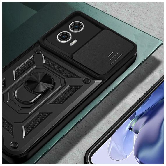 Чохол до мобільного телефона BeCover Military Motorola Moto G73 Black (709982) | Зображення 2