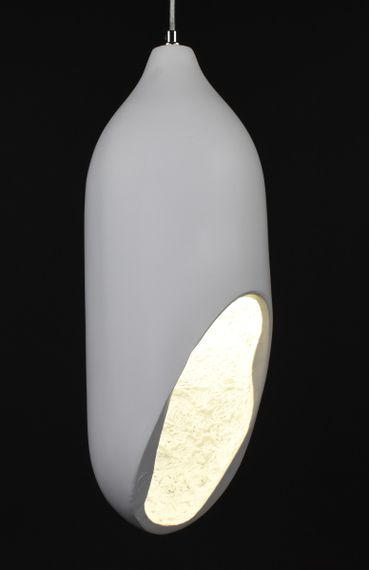 Люстра підвісна на 1 лампочку 27930 Хром 55-170х18х18 см. | Зображення 2