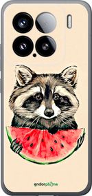 Чохол на Xiaomi Xiaomi 15 Єнотик з кавуном "4605u-3880-2448"