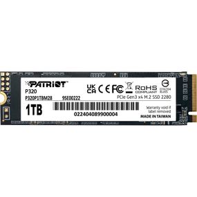 Накопитель SSD M.2 2280 1TB Patriot (P320P1TBM28)