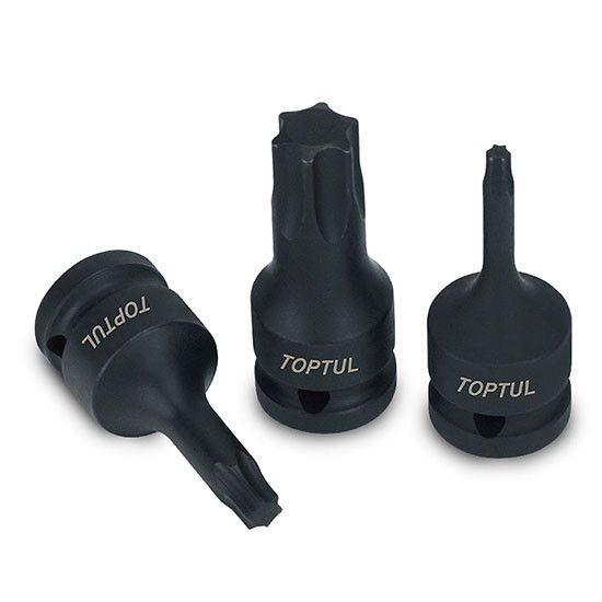 Набор ударных головок TORX Т30-T70 1/2" 7шт TOPTUL GDAI0701 | Зображення 6