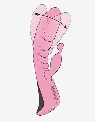 Вібратор Adrien Lastic Trigger з масажними рухами стовбура sexstyle | Зображення 2