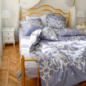 Постільна білизна полуторна Viluta Сатин Twill 566-1-5 210х143 см