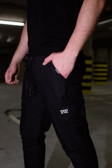 Штани Карго Without Reflective Black | Зображення 3