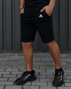 Шорти чоловічі Kukuruza Adidas чорні (9755217107)