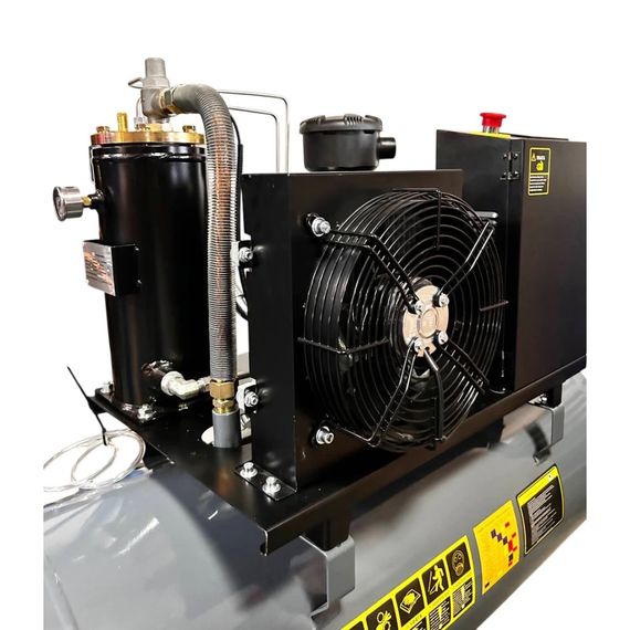 Компрессор высокого давления винтовой масляный GTM DLG7.5V/inv (200 л, 1000 л/мин, 7.5 кВт, 380-400 В, инвертор | Зображення 2