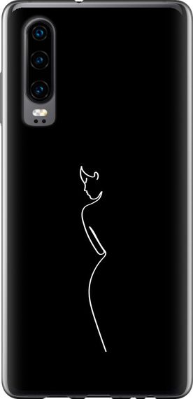 Чехол на Huawei P30 Силуэт1 "4590u-1622-17620"