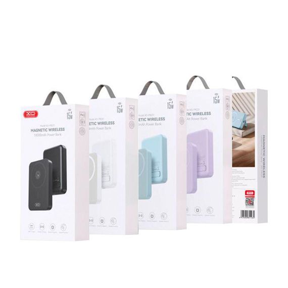 Універсальна Мобільна Батарея Power Bank XO PR231 Magnetic 15W wireless charging+PD20W 10000mAh Колір | Зображення 2