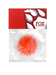 Игрушка для собак ТМ "FOX" "Мяч с шипами" красный, 7,5 см (с запахом ванили)