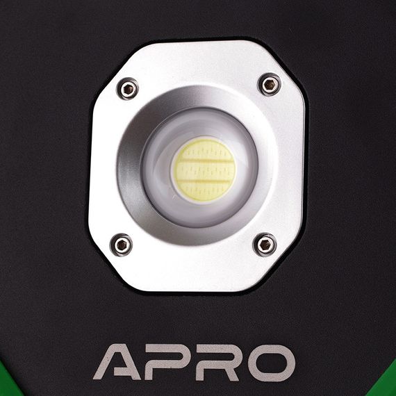 Акумуляторний світлодіодний прожектор 10 Вт (Li-ion 3.7 V 4400 mAh) APRO 900520 | Зображення 8