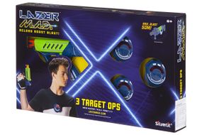 Игрушечное оружие Silverlit Lazer M.A.D. Тренировочный набор (1 бластер, 3 мишени) LM-86846 (LM-86846)