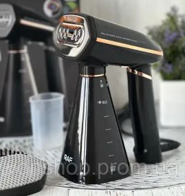 Парова ручна вертикальна праска-щітка RAF R-1272 потужний відпарювач для речей, одягу та білизни з насадками для делікатних