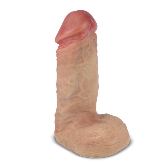 Фалоімітатор SilexD Premium Real Skin Flesh (11in MODEL 1), без коробки | Зображення 2