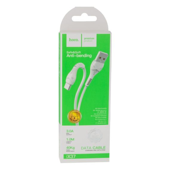 USB Hoco X37 Cool Power Charging Type-C | Зображення 1