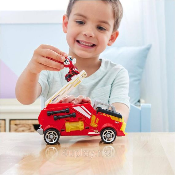 Щенячий Патруль Мегакіно 2023 Пожежна машина та фігурка Маршала Paw Patrol Marshall Mighty Movie Fire Truck | Зображення 7