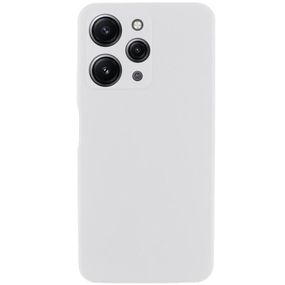 Чохол Silicone Cover Lakshmi Full Camera (AAA) для Xiaomi Redmi 12 Білий / White
