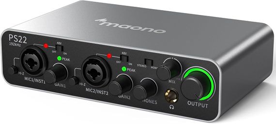Аудіоінтерфейс Maono PS22